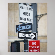 Signalisation Posters