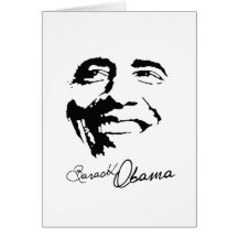 Signature de Barack Obama Carte