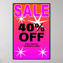 Signe d'affaires de VENTE/modèle d'affiche