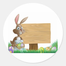 signe de lapin de Pâques D8.jpg 2012 Autocollants