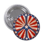 Signe de paix américain fané badge avec épingle