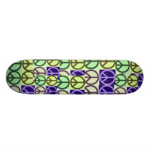 Signe de paix d'art de bruit skateboards personnalisés