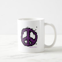 SIGNE DE PAIX DE BARACK OBAMA MUGS À CAFÉ