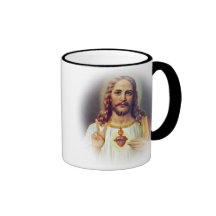 Signe de paix de Jésus Tasse