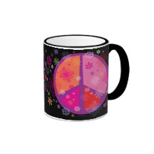 Signe de paix de Valentine Tasses À Café