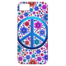 Signe de paix hippie coques iPhone 5