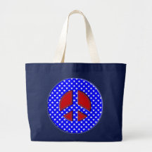 SIGNE DE PAIX PATRIOTIQUE SACS FOURRE-TOUT