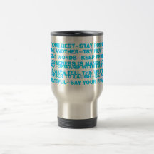 signe de tasse positive d'énonciations
