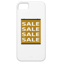 Signe de vente de Brown Coques iPhone 5