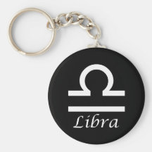Signe de zodiaque de "Balance" Porte-clef