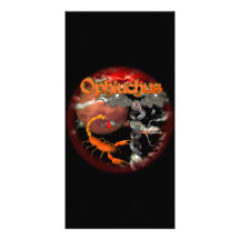 Signe de zodiaque de goth d'Ophiuchus par Valxart. Modèle Pour Photocarte