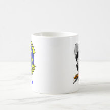signe fait sur commande de la tasse de café 43FS F