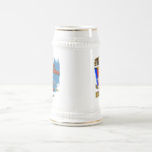 Signe fait sur commande de Stein w/call de bière d Tasses À Café
