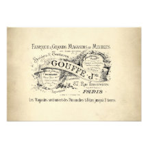 Signe français de magasin bristols
