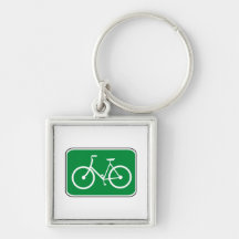 Signe vintage de vélo porte-clef