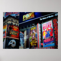 Signes de Broadway Posters