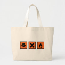 signes de chimiste de chimie sac en toile