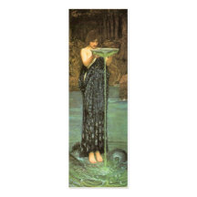 Signet de Circe Invidiosa par John W. Waterhouse Modèles De Cartes De Visite