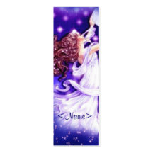 Signet de fée d'étoiles cartes de visite personnelles