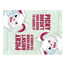 Signets "difficiles" carte postale