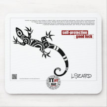 Significations de TTT - LÉZARD Tapis De Souris