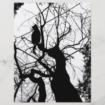 SILHOUETTE B&W D'ARBRE DE KITTY PROSPECTUS