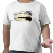 Silhouette côtière dans le comté Kerry, Irlande T-shirts