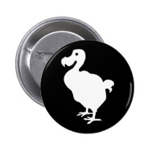 Silhouette de dronte badges