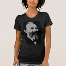 Silhouette de James Abram Garfield T-shirts