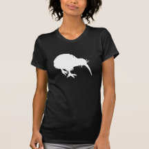 Silhouette de kiwi t-shirt