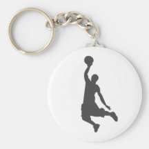 Silhouette de Slamdunk Porte-clés