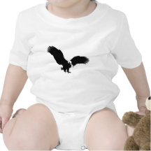 Silhouette d'Eagle chauve Body