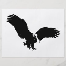 Silhouette d'Eagle chauve Prospectus