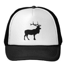 Silhouette d'élans casquette