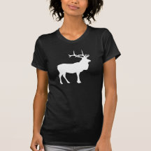 Silhouette d'élans t-shirts