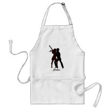 Silhouette des danseurs de Salsa Tabliers