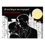 Silhouette d'horizon de New York Invitations Personnalisées