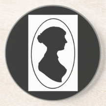 silhouette du caboteur 2 de Jane Austen Dessous De Verres