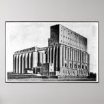 Silo de grain nord-américain posters