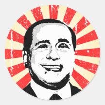 Silvio Berlusconi Autocollants