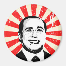Silvio Berlusconi Magnets Pour Réfrigérateur