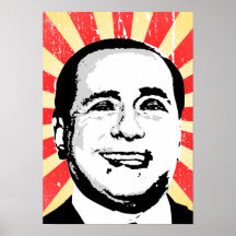 Silvio Berlusconi Affiches