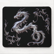 simbolo de dragon tapis de souris