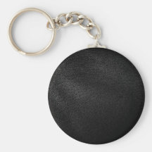Simili cuir noir porte-clés