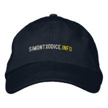 Simontxodice de bordada de Gorra Casquettes De Baseball Brodées