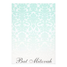 Simple Chic Bat Mitzvah Invitation