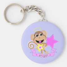 singe d'ange porte-clé