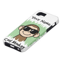 Singe de cool de clipart (images graphiques) de ba coque iPhone 5