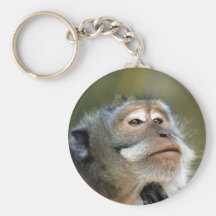 Singe de Macaque réfléchi Porte-clés