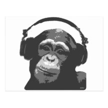 SINGE DU DJ CARTE POSTALE